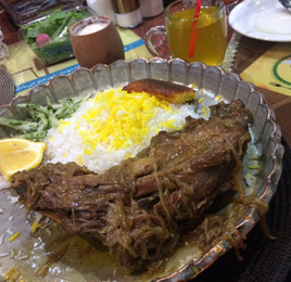 غذا با طعم خانگی